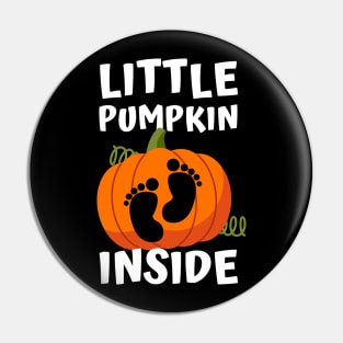 Halloween Pregnancy Announcement Expecting Little Pumpkin Inside Pin