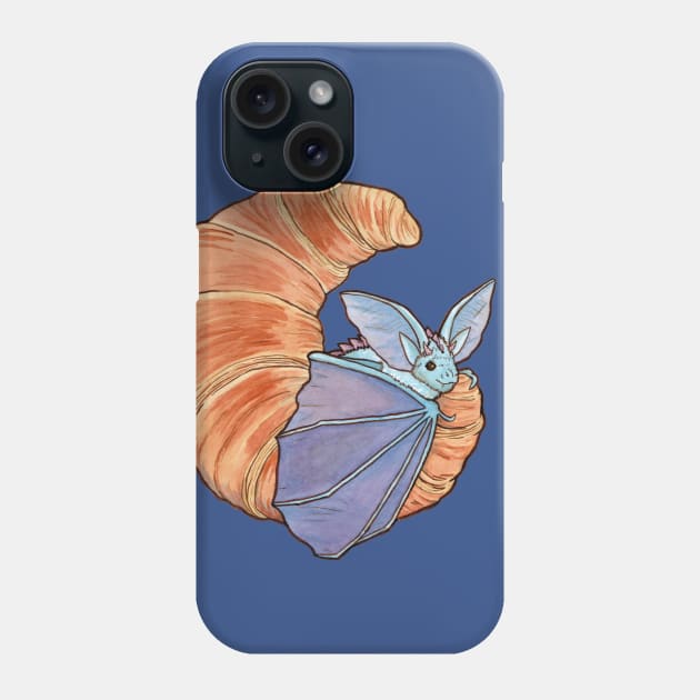 Sweet Fantasy Dragon Bat Phone Case by MarinaIllustration