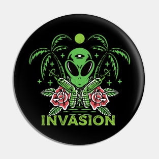 Alien Invasion Pin