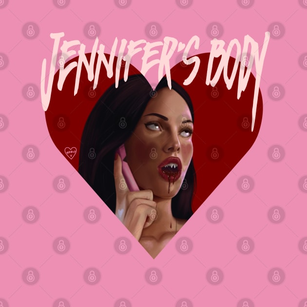 Jennifer’s Body Heart Jennifer Check ! by thelamehuman