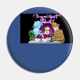 Paranormal Heart Round Table Pin