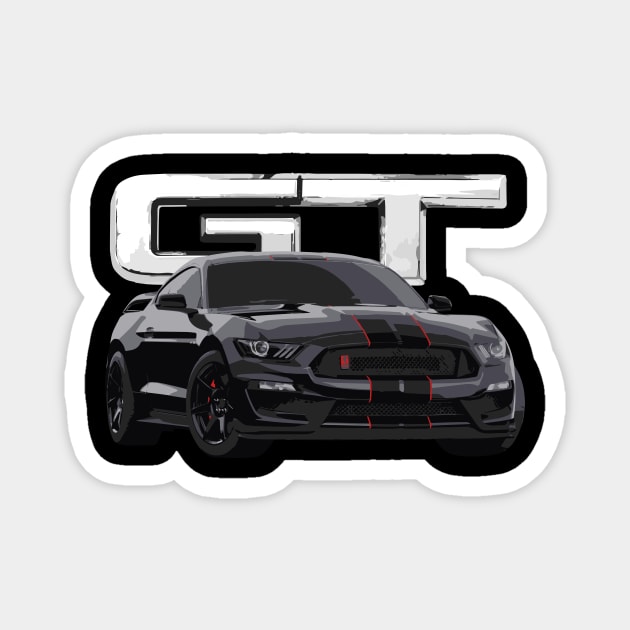 MUSTANG GT GT350 GT350R SHELBY Magnet by cowtown_cowboy