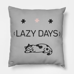 Lazy Cat - Furbaby - Cat Stretching Out Asleep Pillow