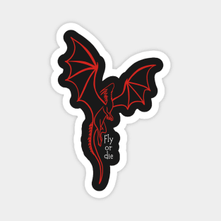 Fly or die - ACOTAR dragon Magnet