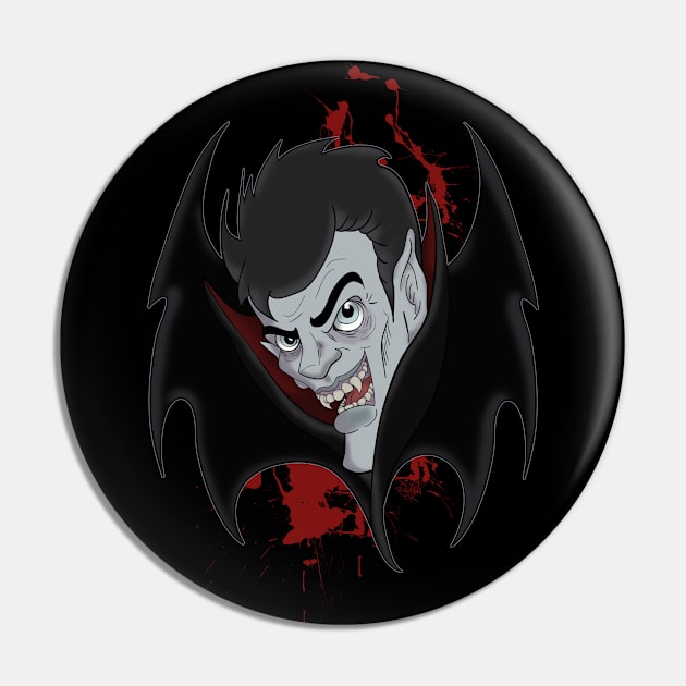 Vampire Madness Pin by schockgraphics