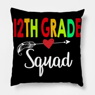 9th Grade Squad Teacher Back To School Pillow