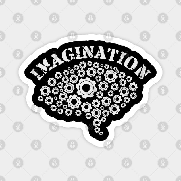 Imagination Brain Machine Magnet by radeckari25