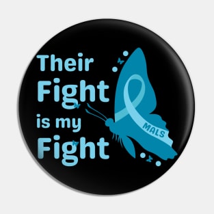 Their Fight is my Fight (Butterfly) Pin