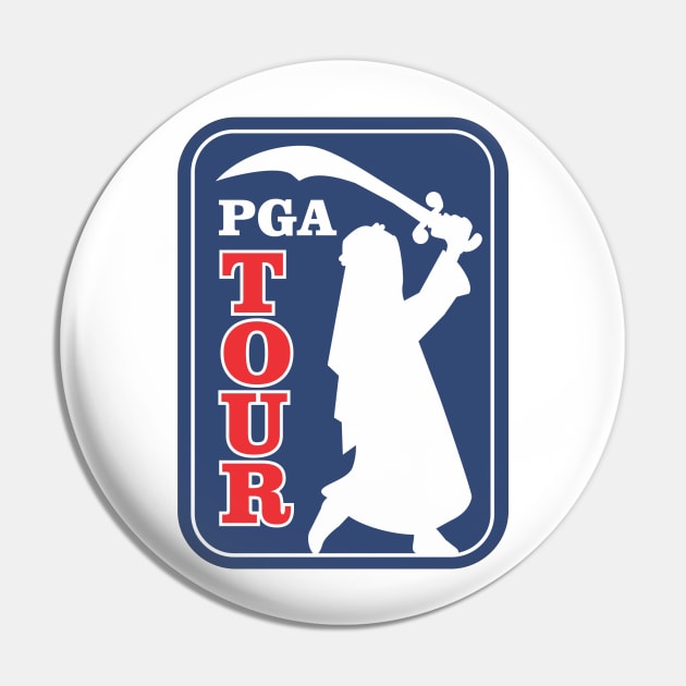 PGA LIV Golf Merger Pin by Tom Stiglich Cartoons