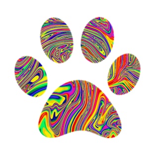 Rainbow paw T-Shirt