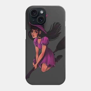 Purple Witch Phone Case