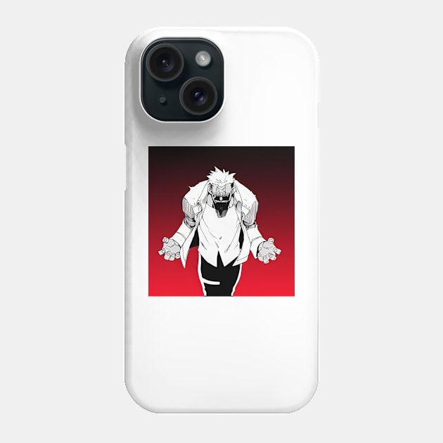 Fullmetal Alchemist - The Scarred Man Phone Case by BadassManga