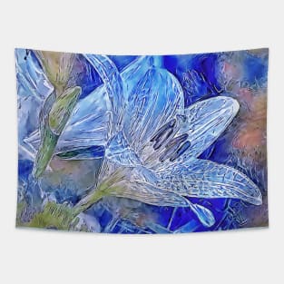 Ice Lily Tapestry