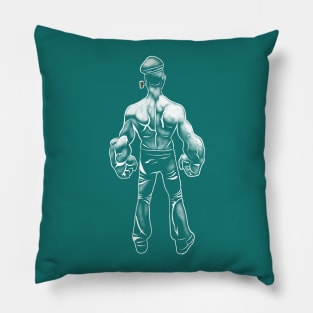 Popeye Ripped Pillow