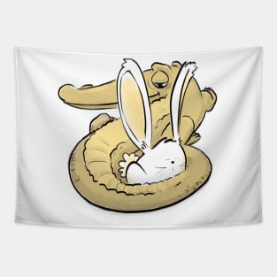 Bunny & Gator Tapestry