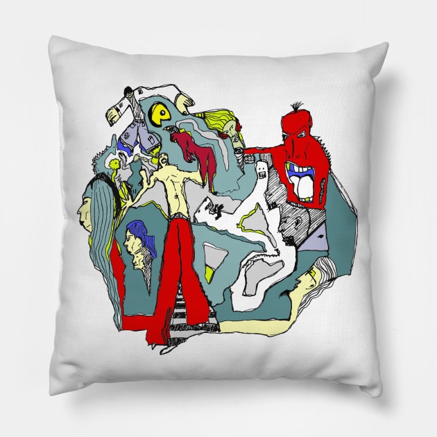 Keep it Simple Pillow by Ambient Abstract