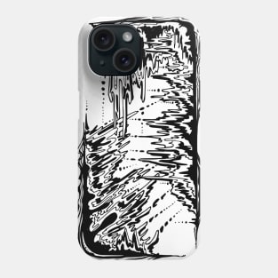 Parallel liquid world Phone Case