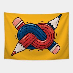 Pencil Knot Tapestry