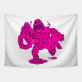 Only The Real Slime Pink Apparel Tapestry