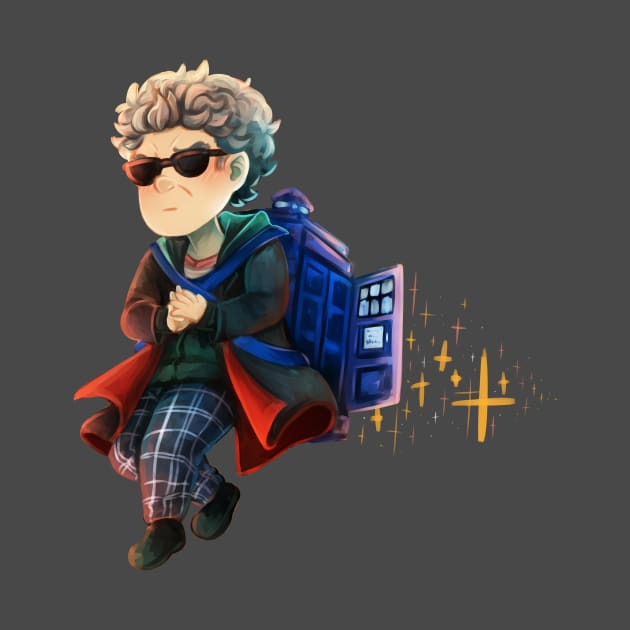 12 and a TARDIS backpack by staypee