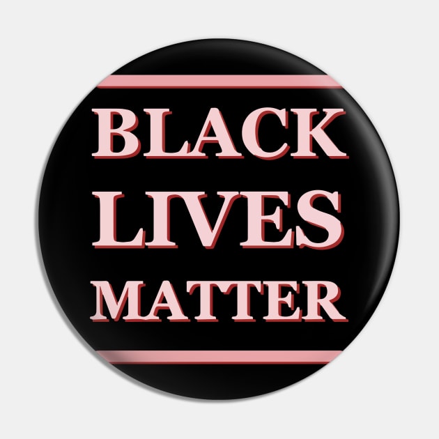 BLM Pin by Targeted Podcast