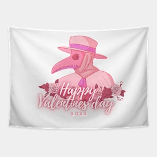 valentines plague doctor 2021 Tapestry