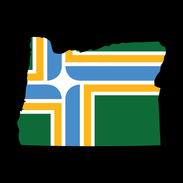 Portland Flag by Your City Gear
