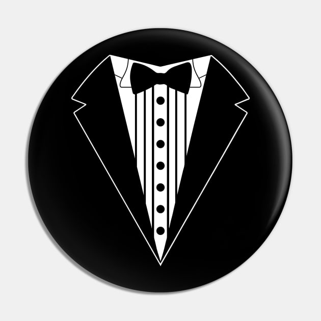 Tuxedo Pin by Susie