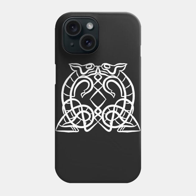 Celtic Dog Phone Case by Nene_Bee