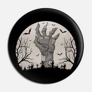 Spooky Moon Halloween Witch Monster Ghost Pumpkin 14 Pin