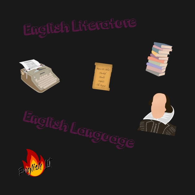 English Literature and Language Sticker Pack by UnseenGhost