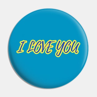 I love you Pin