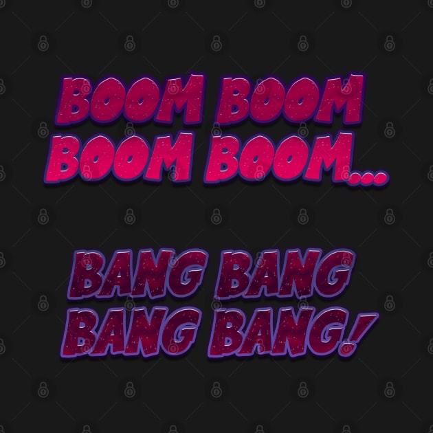 boom boom boom boom! --in pink by junochaos