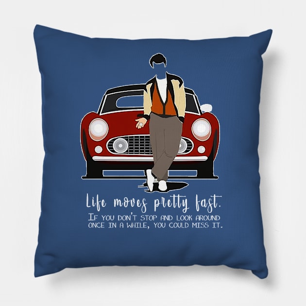 Life Moves Fast Pillow by RedRock_Photo