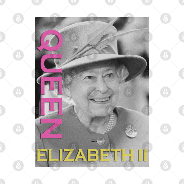 Disover queen elizabeth ii portrait - Queen Elizabeth Ii - T-Shirt