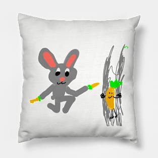 Bunny Merch Pillow