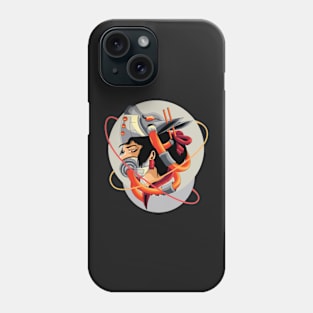 Cyber Geisha Phone Case