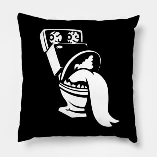 Negative Space: Fearsome Flush Pillow