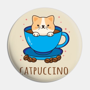 Catpuccino Pin