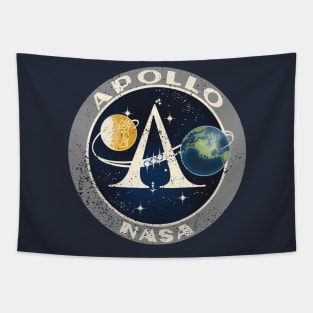 Apollo Program Vintage Insignia Tapestry