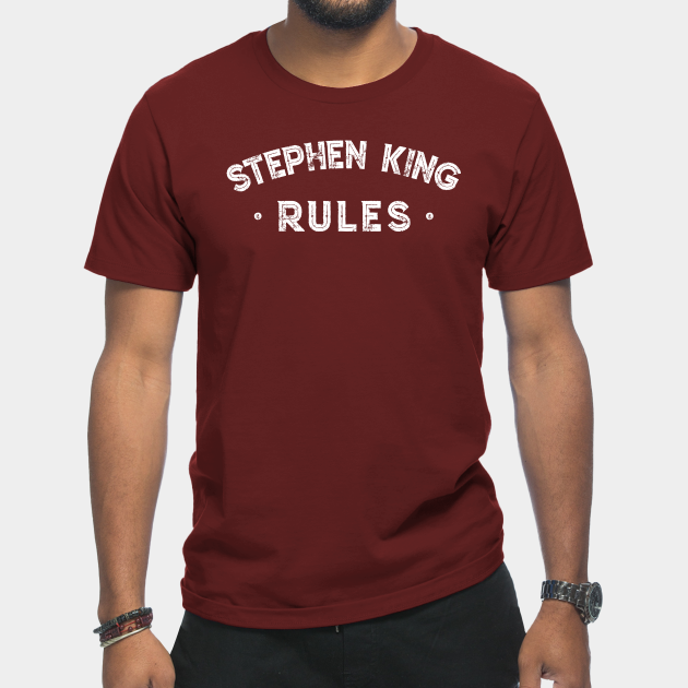 Discover Stephen King Rules - Stephen King - T-Shirt