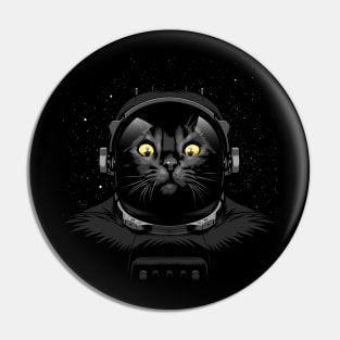 Cat astronaut Pin