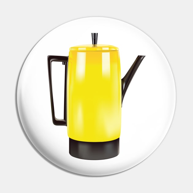 Colorful Kettle Pin by SWON Design