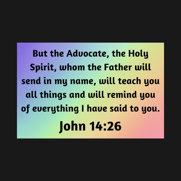 Bible Verse John 14:26 by Prayingwarrior