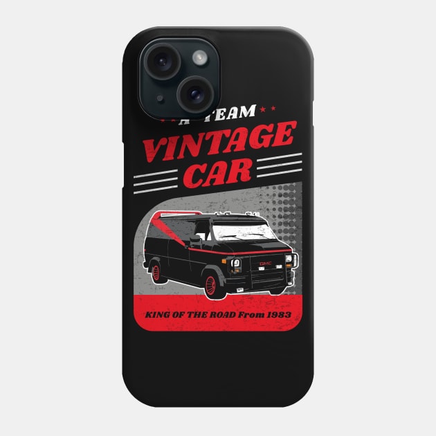 A-Team Vintage Car 80s Phone Case by TEEWEB