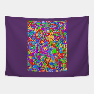 DOODLE ART Tapestry