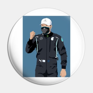 Valtteri Bottas after winning the 2020 Austrian GP Pin