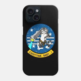 F-14 Tomcat -Everytime, Baby...! - Grunge Style Phone Case