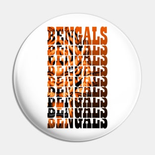 Cincinnati Bengals fan Pin