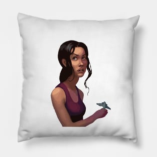 lost kate portrait Pillow